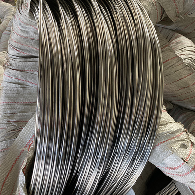 Alambre de acero inoxidable del estropajo Ss430 201 retirados a frío con Coting de nylon
