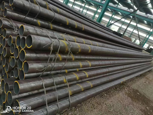 El ms ERW soldó con autógena el negro ASTM A53 de la tubería de acero del carbono/el carbono 1387 de las BS 16m m