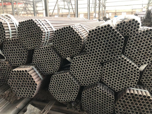 El ms ERW soldó con autógena el negro ASTM A53 de la tubería de acero del carbono/el carbono 1387 de las BS 16m m