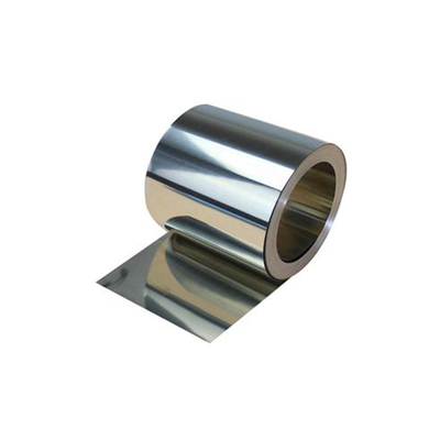 La tira de acero inoxidable cepillada espejo arrolla el SUS 201 de la precisión ASTM de 2m m 304 304L 316 410 430